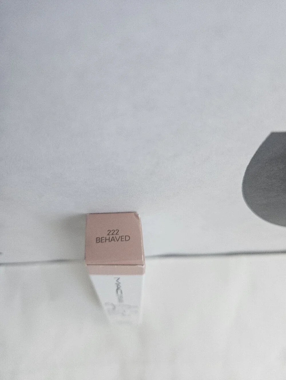 MAC Cosmetics Lipglass Non-Sticky Gloss - Light Beige: Behaved